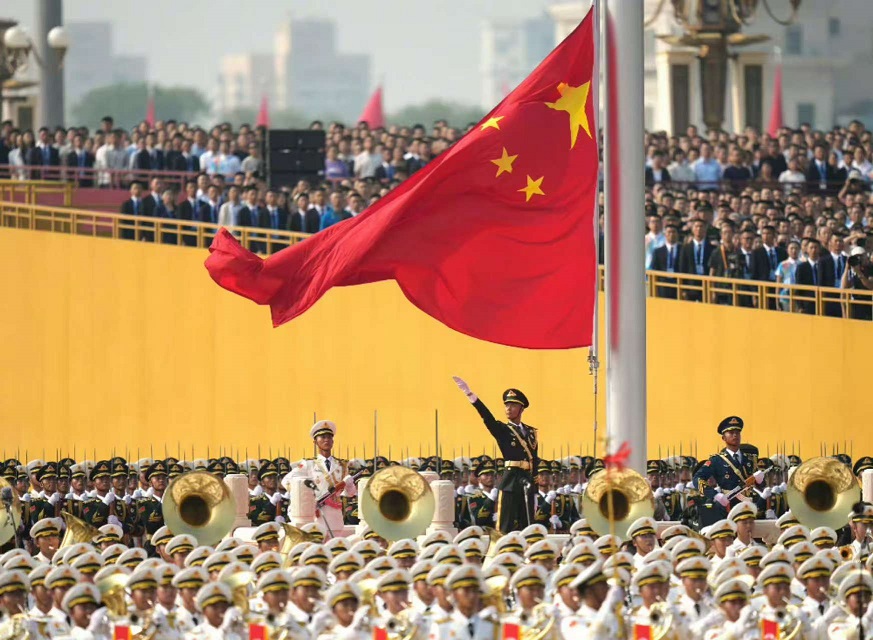 甘肅信合工程設(shè)計(jì)有限公司組織集體觀看閱兵儀式，威武之師激勵(lì)奮發(fā)之志